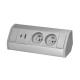 GNIAZDO MEBLOWE PODWÓJNE ORNO OR-GM-9039/G 2xUSB